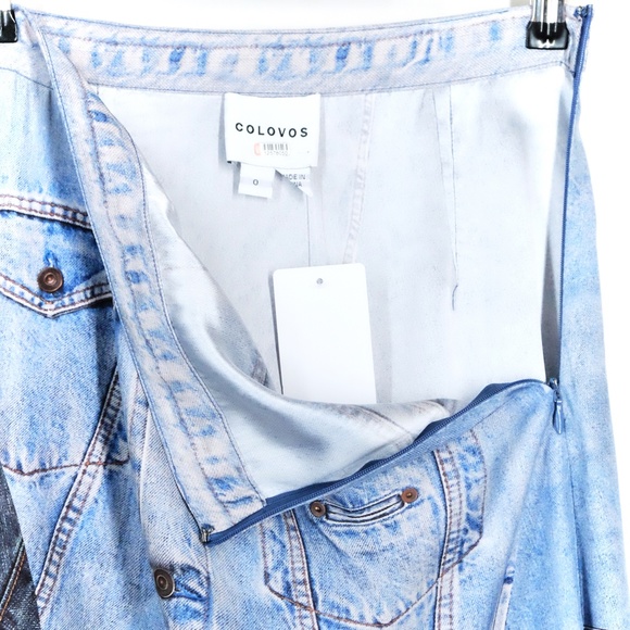 🔥 😈 🔥 100% silk skirt by Colovod - Picture 3 of 7